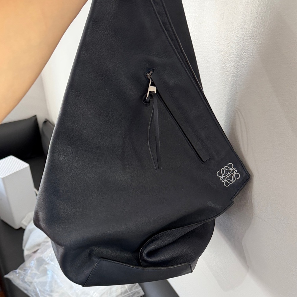 Loewe Elegant Black Hobo Bag